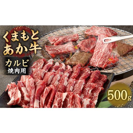 ふるさと納税 熊本県 相良村 あか牛 焼肉用 カルビ 500g 焼肉 肉 牛肉 冷凍 熊本県産