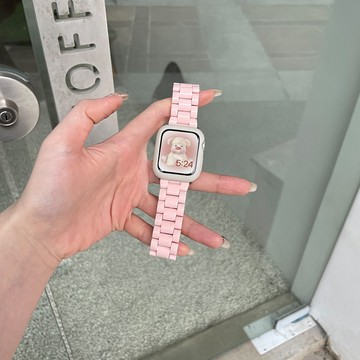 糖果色 樹脂錶帶 百搭款 適用 Apple Watch 11代 10代 SE3 9 8 7 6 5 4 3 蘋果錶帶