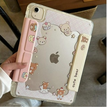 輕鬆熊磁吸拆分 iPad 搭扣筆槽 保護套 11 Air 7 6 5 Pro 11 Mini 6 7 A16 保護殼