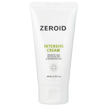 Zeroid, 密集修護霜，適用於極度乾燥、受損皮膚，2.7 液量盎司（80 毫升）