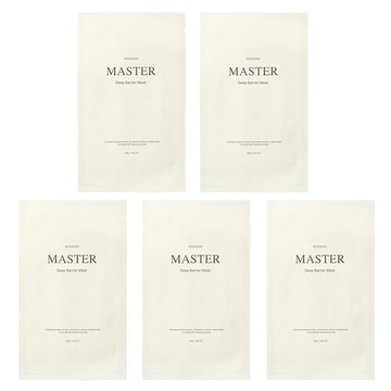 Mixsoon, Master，深層屏障美容面膜，5 片面膜，1.05 盎司（30 克）