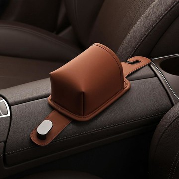 汽車用座椅背掛鉤多功能車內置物飲料水杯架後排儲物盒手機架用品🛒免運