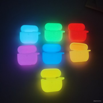 適用airpods4代夜光保護套3代無綫藍牙耳機矽膠殻耳機殼 哀風 矽膠 軟殻保護殼 防摔殼 耳機殼 情侶 生日 禮物