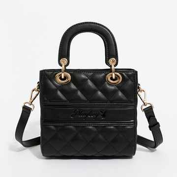 PLAYBOY - 小手提包附長背帶  Loving heart系列 - 黑色