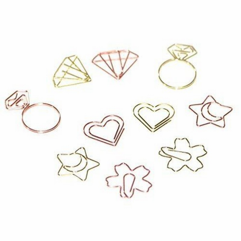 ゼムクリップ ブックマーク ペーパークリップ かわいいクリップ 可愛い オフィス学校用 文房具 装飾 10p 通販 Lineポイント最大0 5 Get Lineショッピング