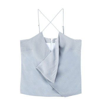 C JEAN 幾何線條無袖背心