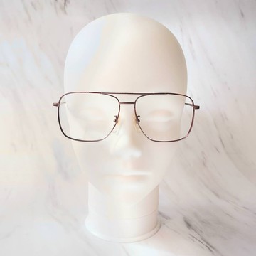 經典飛行員風格 NOS Playboy 花花公子 玫瑰金 鈦合金 金屬眼鏡