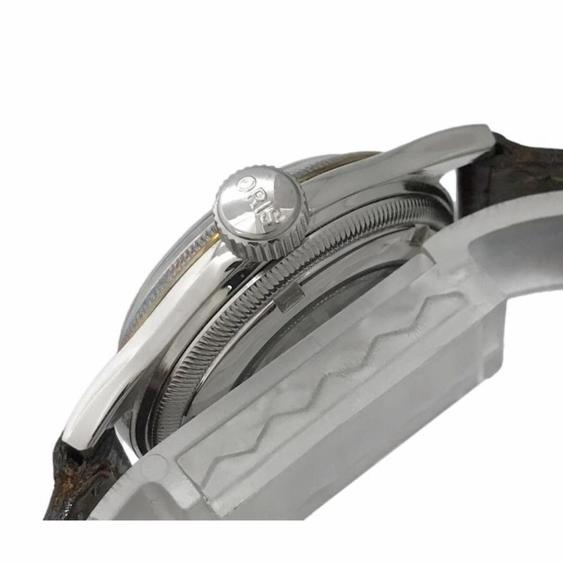 ORIS オリス 裏スケルトン ビッグクラウン コマンダー 自動巻 メンズ BIG CROWN オリス ORIS ビッグクラウン ポインターデイト