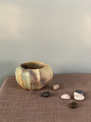 手捏陶碗/花器/傢飾小物