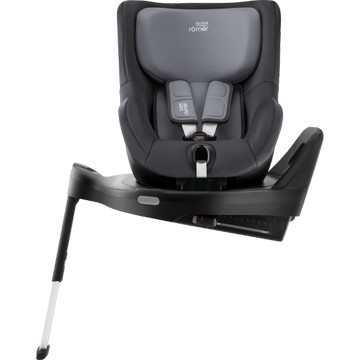 britax römer - 德國原裝Dualfix Pro ISOFIX 360度旋轉0-4歲汽座-月光灰-(贈皮椅保護墊)