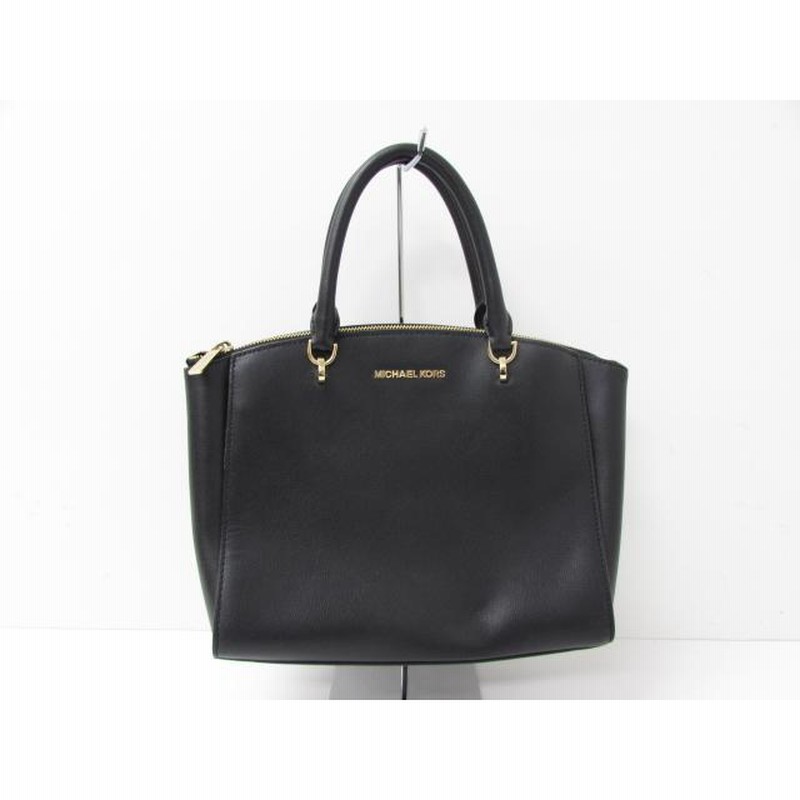 Lg satchel best sale leather michael kors