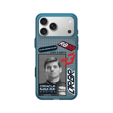 iPhone 17 Pro Max Clear (相機按鈕) 夜幕藍 - Oracle Red Bull Racing - MV1 - Pixel Art