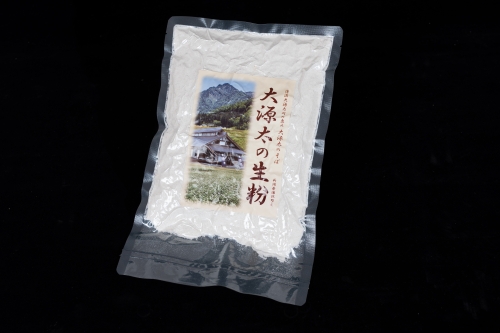 越後湯沢のそば粉「大源太の生粉」1kg（500g×2袋）