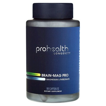 ProHealth Longevity, Brain-Mag Pro，L-蘇糖酸鎂，144 毫克，90 粒膠囊（每份含 48 毫克）