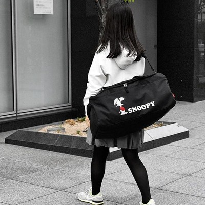 ビックサイズSNOOPY トートバッグ白　正規品　保育園や1泊旅行にも！