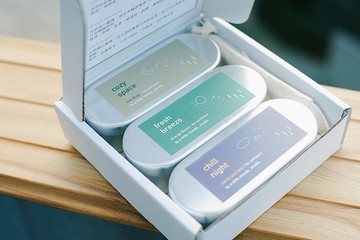 露營旅行精油蠟燭組合 / 3入 /for campers