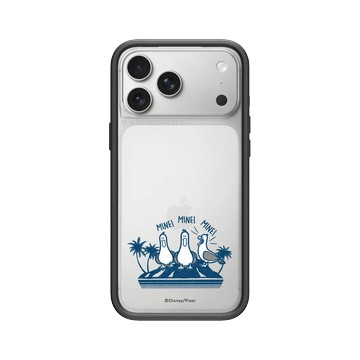 iPhone 17 Pro Max Mod NX -邊框背蓋組合 (相機按鈕) 黑 - 迪士尼-皮克斯 PIXAR - 海底總動員-海鷗