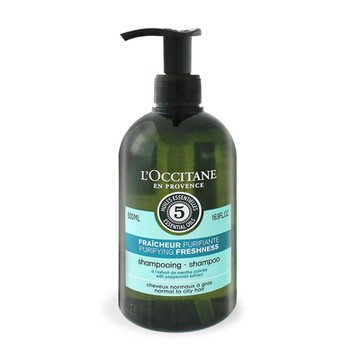 L OCCITANE 歐舒丹 草本淨涼洗髮乳500ml-國際航空版