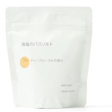 化妝保養品 MUJI 無印良品海鹽浴鹽果香花香 360g (JN9600)
