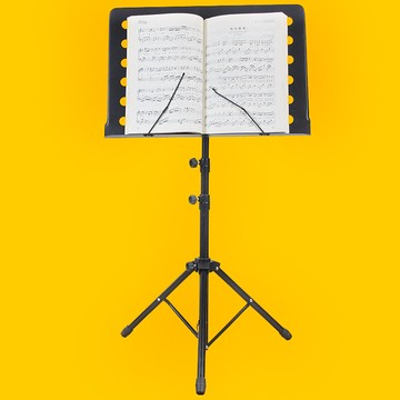 樂譜架 折疊加粗加厚昇降曲譜吉他提琴譜古箏二鬍譜臺琴譜