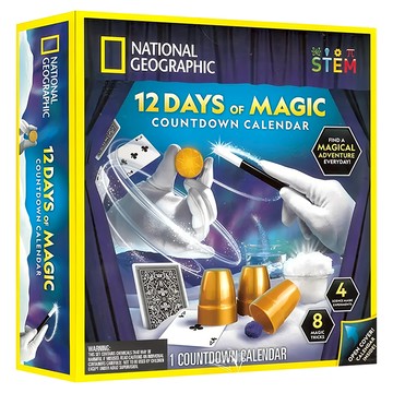 NATIONAL GEOGRAPHIC 國家地理 魔法與科學12日驚奇實驗套組  8歲以上  科學