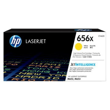 【領券滿額折200】  HP 656X 黃色原廠高容量碳粉匣 (CF462X) 適用M652/M681/M682