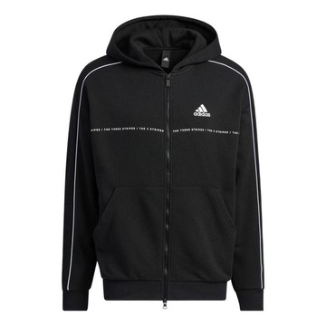 adidas Word SWT Full-Zip Hoodie 'Black'