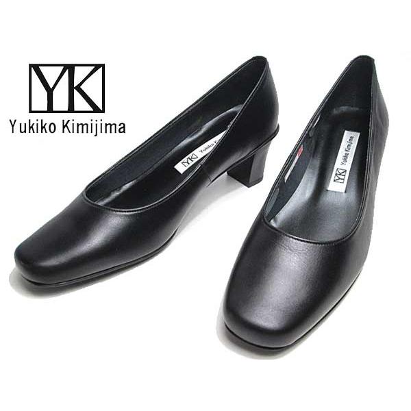 ユキコ キミジマ Yukiko Kimijima 665 プレーントゥパンプス ブラック レディース 靴 通販 LINEポイント最大0.5%GET  LINEショッピング