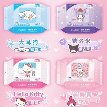 幸福物語 -4度C極凍濕紙巾(18抽) 涼感濕巾 沁涼 濕紙巾 溼巾 夏天 消暑 降溫 涼感【三哥嚴選】DS022278