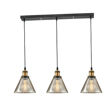 電鍍玻璃造型吊燈 F85-09-K3351