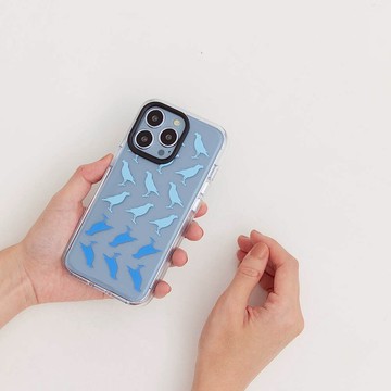 【現貨】印花樂X犀牛盾Clear透明手機殼-台灣八哥5號/透明中性藍