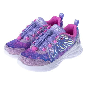 SKECHERS 童鞋 女童系列燈鞋 DREAM RACER - 303055LLVPK