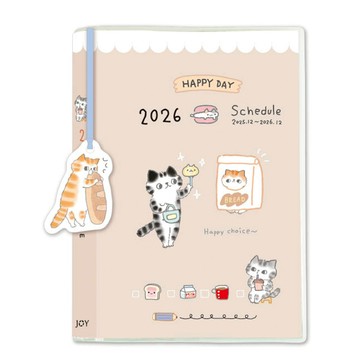 26 50K書籤貓彩色年度