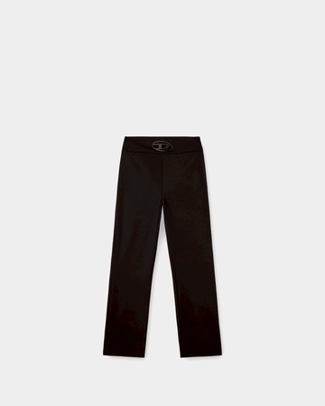 DIESEL DLogo高腰直筒褲 - 42