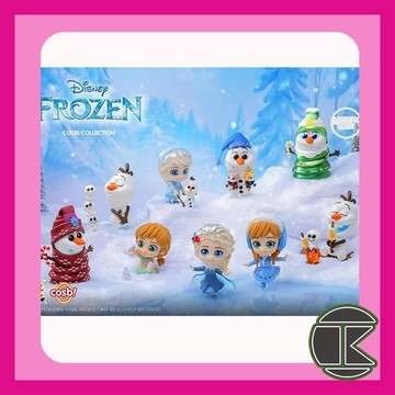 【1月預購】Hot Toys 冰雪奇緣第二彈盲盒 Q版收藏 雪寶公仔 一中盒8入｜愛蛋客