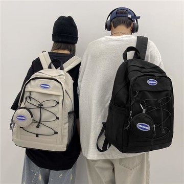 書包女大學生大容量背包初中生高中學生韓版新款潮酷休閑雙肩包男