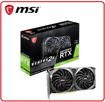 【2024.2 限量專案促銷】MSI 微星 RTX 3060 12G VENTUS 2X OC 顯示卡