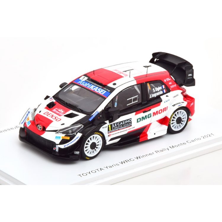 スパーク 1/43 トヨタ ヤリス WRC 優勝 ラリー モンテカルロ 2021 