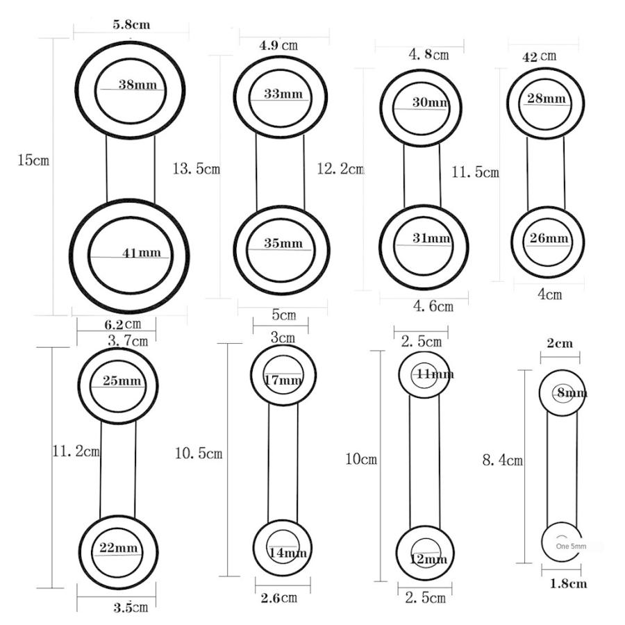 8個ステンレス鋼サックスレベリングリングパッド木管楽器修理ツール