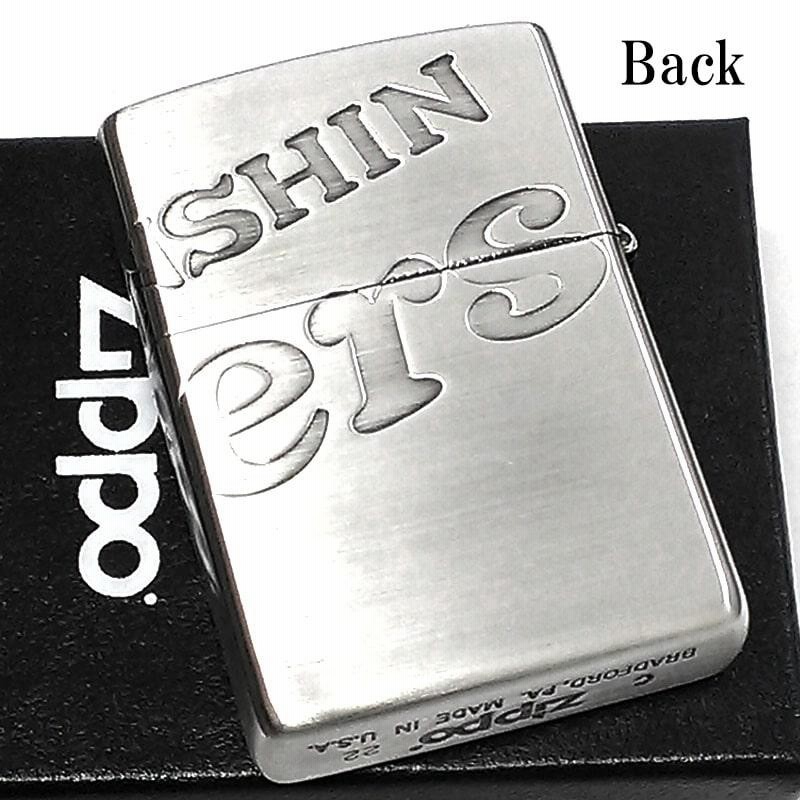 ZIPPO ライター 阪神タイガース ロゴ ジッポ シルバー 野球 3面加工 銀 かっこいい エッチング彫刻 おしゃれ プレゼント ギフト |  LINEブランドカタログ