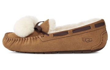 WMNS UGG DAKOTA MOCCASINS SLIPPERS CHESTNUT