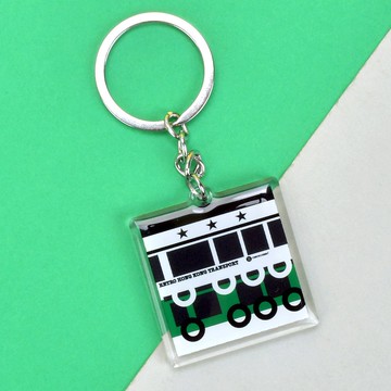 港式懷舊交通工具系列鎖匙扣鑰匙圈 - 小輪