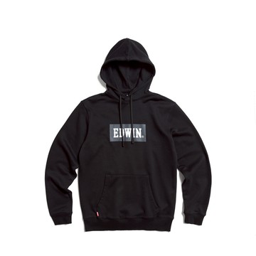 EDWIN｜男裝｜立體波紋連帽長袖T恤