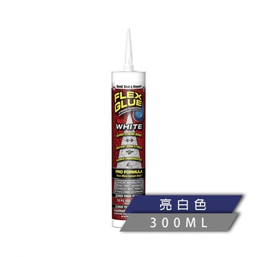 FLEX GLUE 飛速大力固化膠 白色（強力黏固／300 ml）