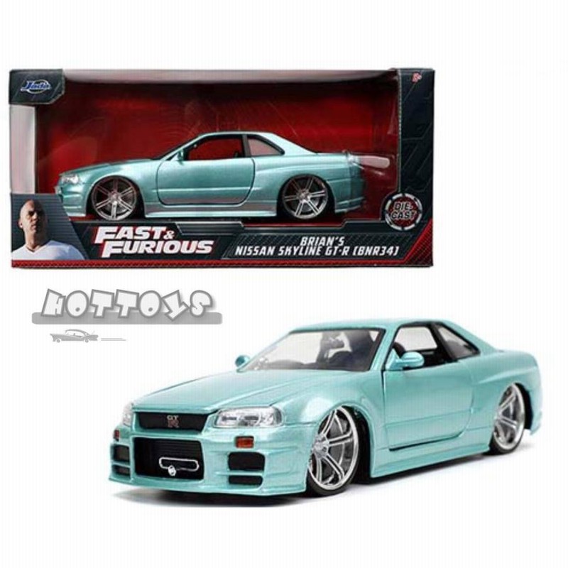 ワイルドスピードミニカー GTR 新ライトブルーメタ色 特別限定 1/24 JadaTOYS ワイルドスピード スカイラインGTR 予約商品 |  LINEブランドカタログ