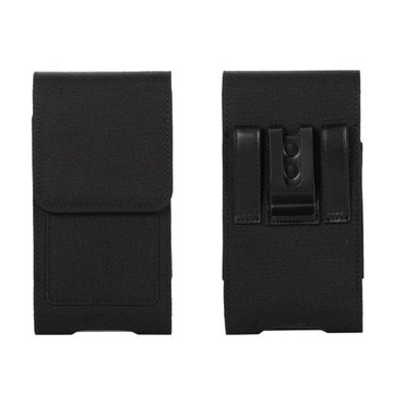 豎款手機包帆布耐磨磁扣穿皮帶腰掛包6.7寸插卡7.2通用男別腰套