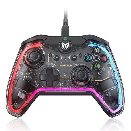 PC Controller, BIGBIG WON Wireless Controller Motion Control, Hall Trigger,  ALPS Joystick, 3.5mm Audio, Gaming Controller for PC