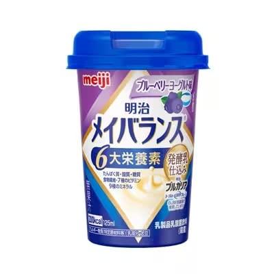 明治 メイバランスＭｉｎｉカップ ブルーベリーヨーグルト味 １２５ｍｌ