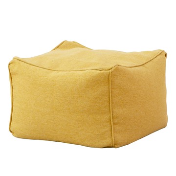 hoi! 源氏木語日式笑顏可拆洗布座凳 RD01903 芒果黃