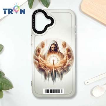 TRON IPHONE 16 PLUS 耶穌聖光 防摔 MAGSAFE 磁吸 太空載具殼 透黑 手機殼